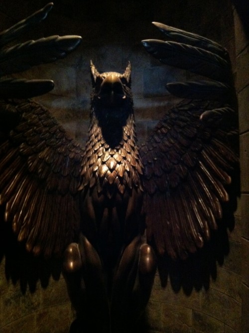 Outside Dumbledore's office