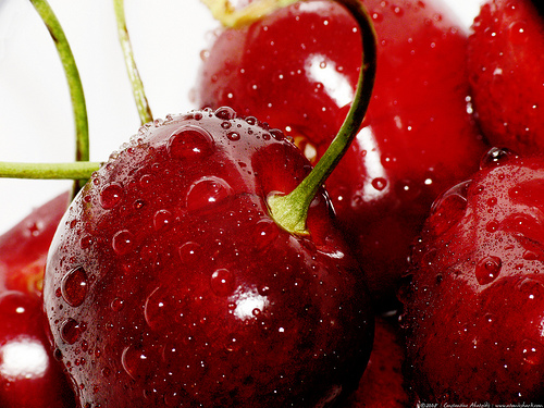 Fresh cherries are pretty darn tasty, too. photo credit: atomicshark via photopin cc