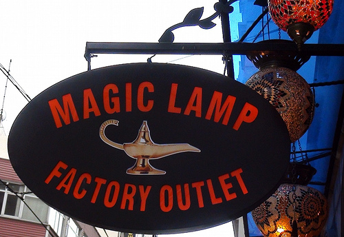 Who knew there were factory outlets for such things? photo credit: pirano Bob R via photopin cc
