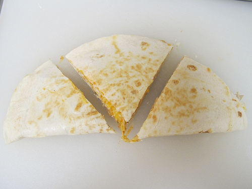The humble quesdailla. photo credit: I Believe I Can Fry via photopin cc