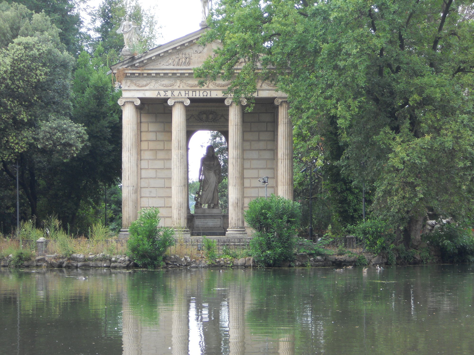 Temple of Aesculapius, Borghese Gardens, Rome, Italy